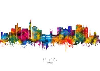 Asuncion Paraguay Skyline