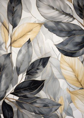 Background of leaves Flora