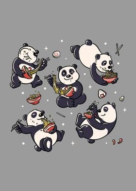 ramen panda panda bear