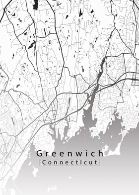 Greenwich Connecticut Map