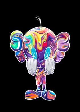 kaws pop art