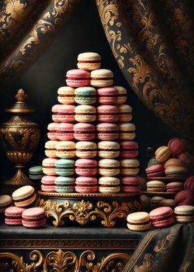 Royal Macaron tower