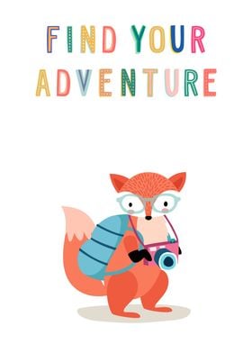 Find Your Adventure Fox