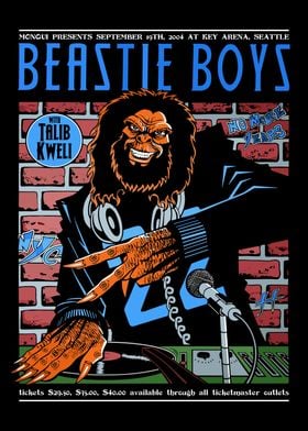 Beastie Boys Flayer