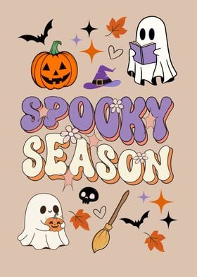 Spooky Season Book Ghost