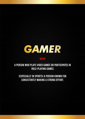 gamer definition