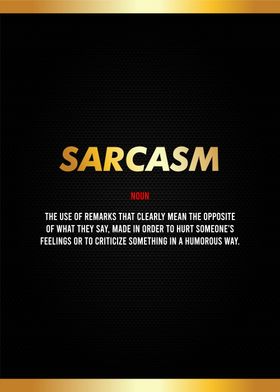 sarcasm