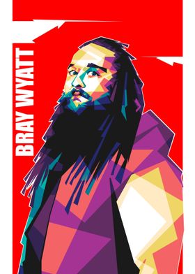 BRAY WYATT POP ART