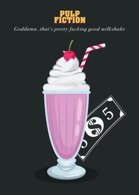 Milkshake pulp fiction