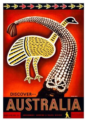 Discover Australia Poster