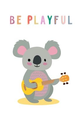 Be Playful Koala Guitar