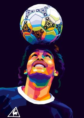 Maradona Wpap Art