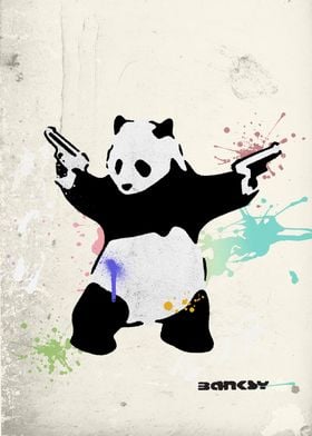 PANDA WITH GUNS