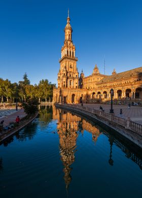 Plaza de Espana in Seville