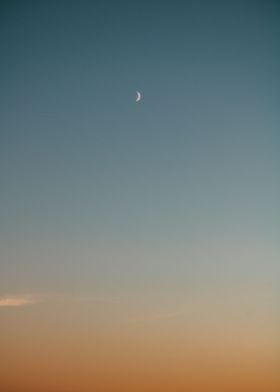 Moon at Dusk