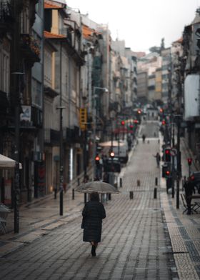 Street Scene in Porto