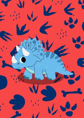 Blue Dinosaur