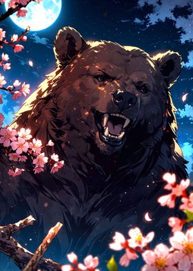 Furious Bear Cherry Moon