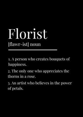 Funny Florist Definition