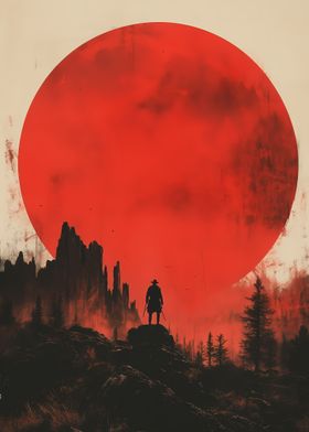 the red moon