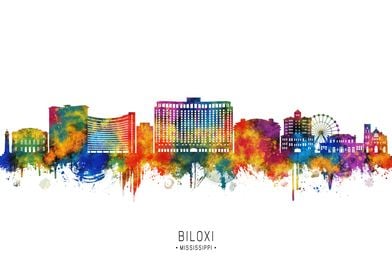 Biloxi Mississippi Skyline