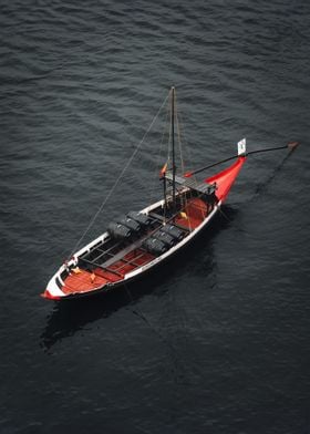 Boat in Douro River Porto