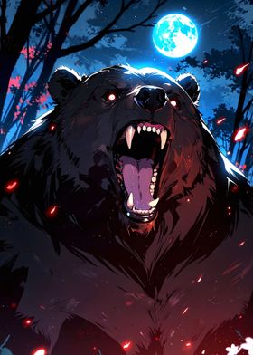 Furious Bear Full Moon