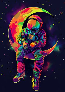 astronaut sitting