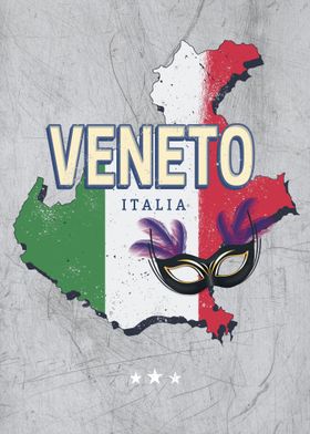 Veneto Italy Region Map