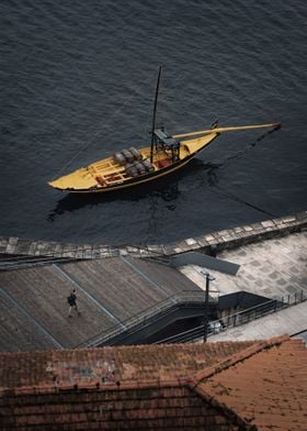 Boat and Douro River Porto