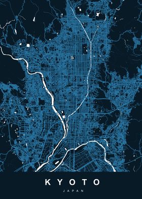 MAP KYOTO JAPAN