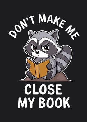 Bookworm Raccoon