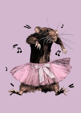 Mouse Ballerina Dance