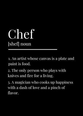 Funny Chef Cook Definition