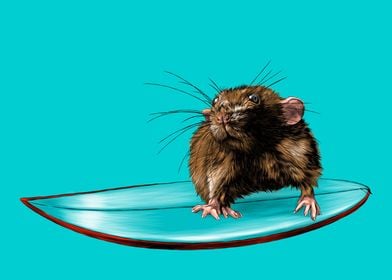 Surfing Mouse California