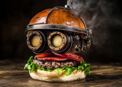 Steampunk Burger