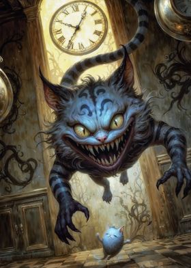 Cheshire Cat Dark Fantasy 