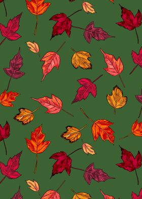 Autumn Leaves Pattern