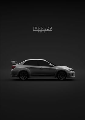 2011 Impreza WRX STi Grey