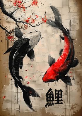 Koi Fish Painting