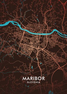 Maribor City Map