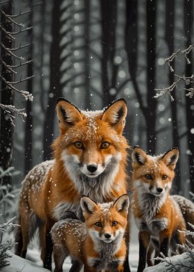 Fox snow