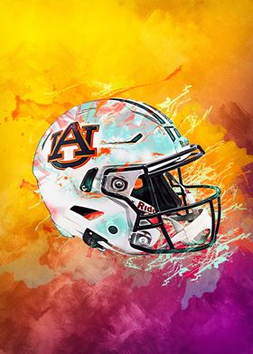 AUBURN Helmet Painting