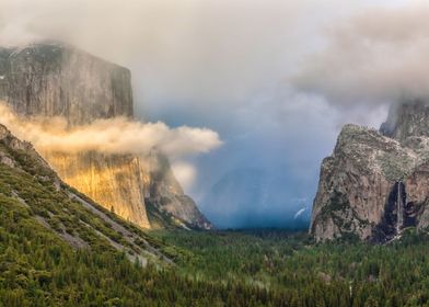 Tunnel View Evening 