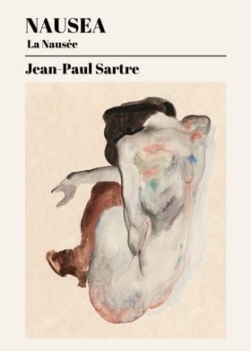 Nausea by Jean Paul Sartre Book Cover