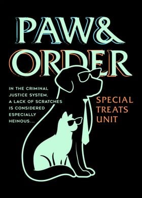 Paw & Order Special Treats Unit