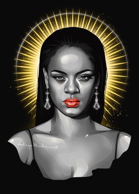 Rihanna Portrait