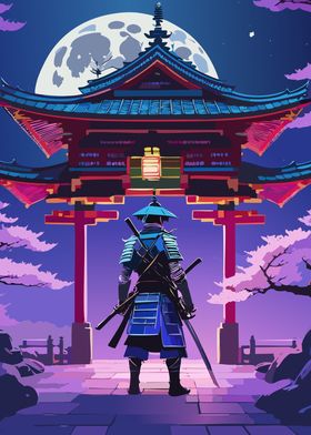 Samurai Under Moonlight