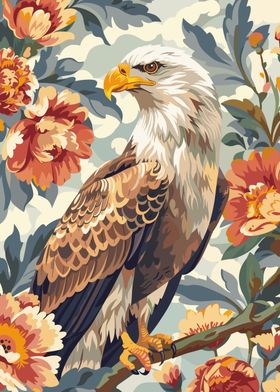 Eagle Retro Floral