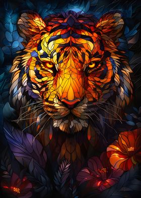 Abstract Tiger